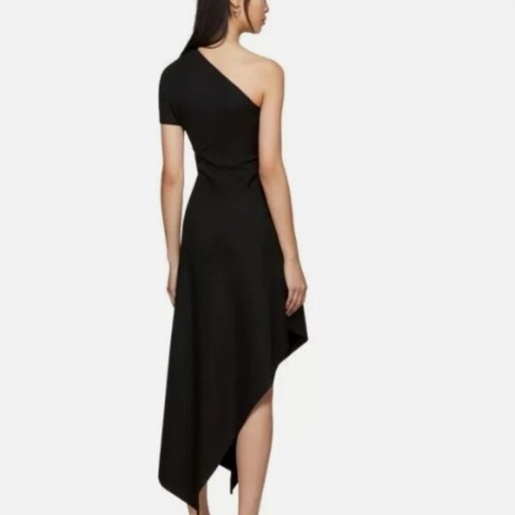 Rosetta Getty One Shoulder w/ Cut Out Dress - Picture 2 of 7